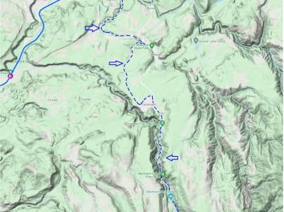 Mapping of the Foothills Rails To Trails